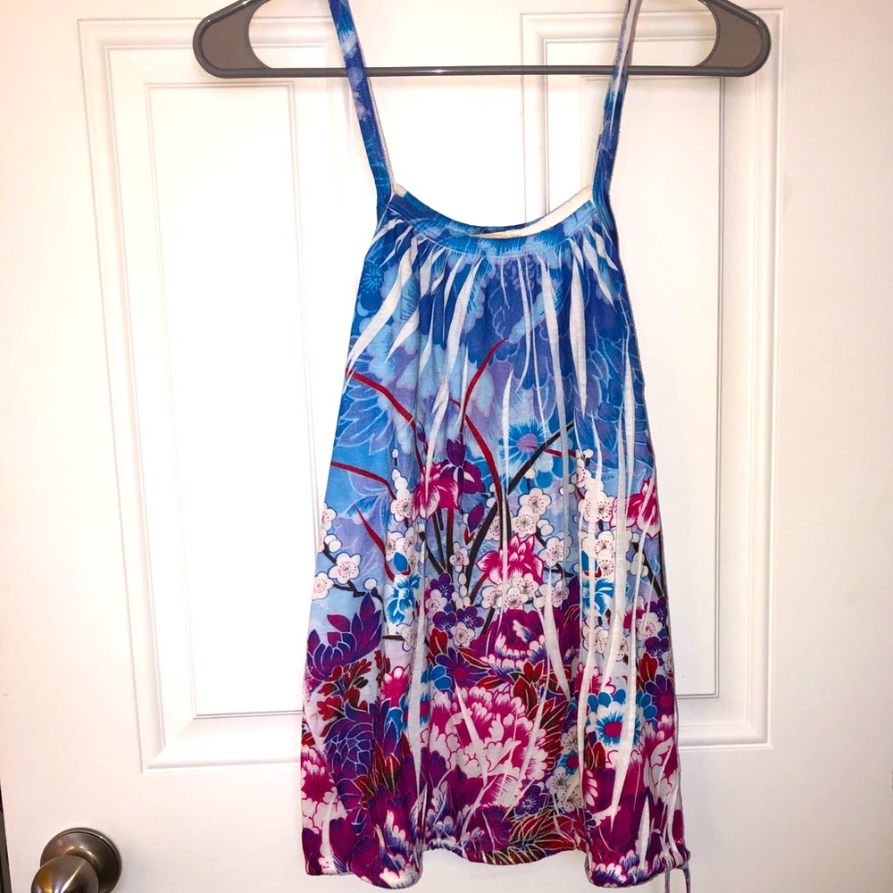 Cute floral tank